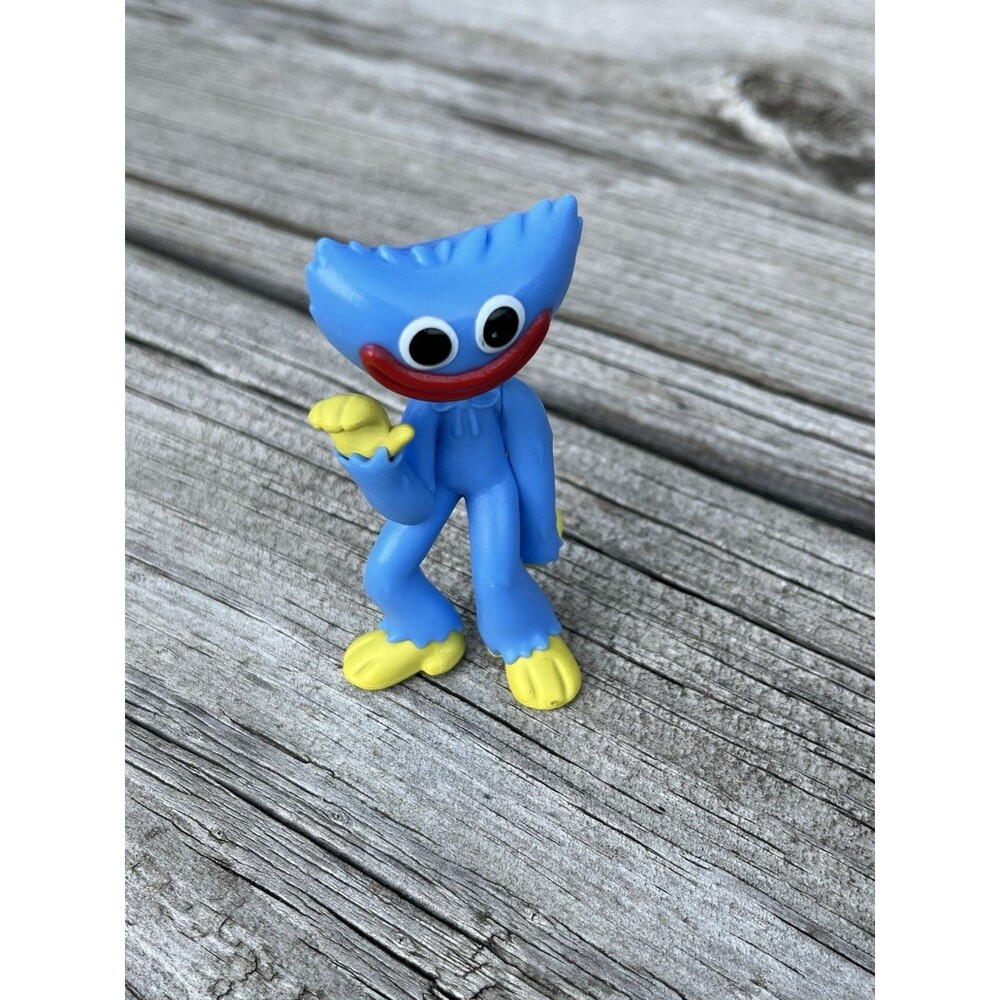 Huggy Wuggy Phatmojo Poppy Playtime Series 1 Blue Toy Action Figure Waving 2022